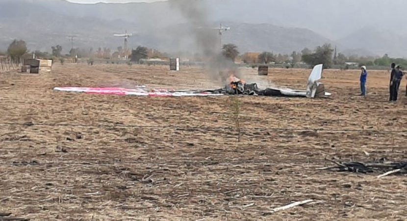 Caída de planeador deja dos fallecidos en aeródromo de Colina