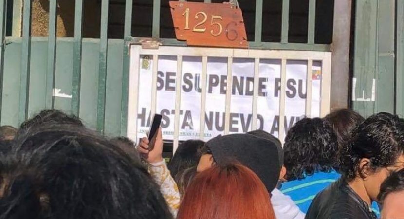 Demre suspende PSU en 64 establecimientos debido a manifestaciones sociales