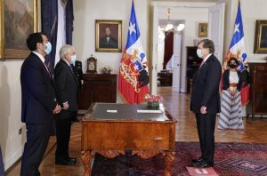 Presidente Sebastián Piñera nombra a Patricio Melero como nuevo Ministro del Trabajo y Previsión Social