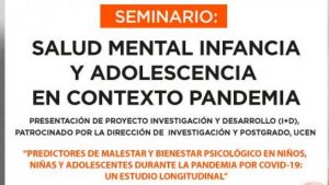Conoce el proyecto de “Salud Mental Infancia y Adolescencia en contexto de pandemia»