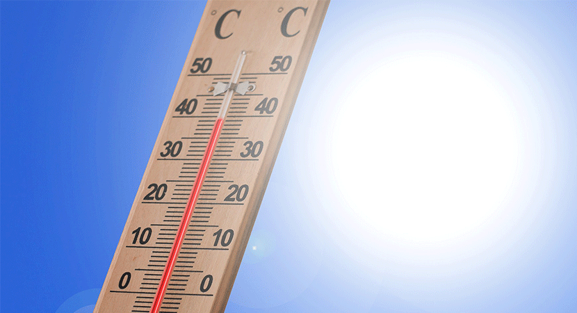 Altas temperaturas afectarán a la zona centro y sur del país con hasta 34°
