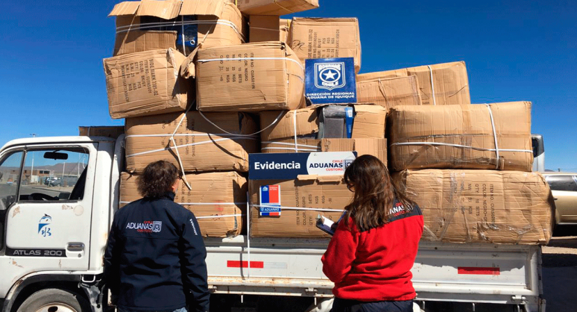 Aduana advierte aumento en procedimientos por contrabando en complejos fronterizos del norte de Chile