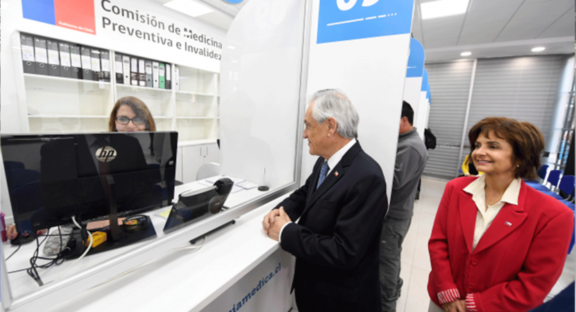 Presidente Sebastián Piñera destaca avances en modernización de la Compin