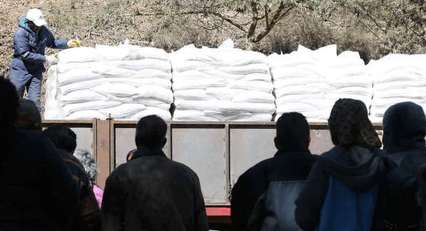 Gobierno entrega ayuda a zonas afectadas por falta de agua en Región de Coquimbo