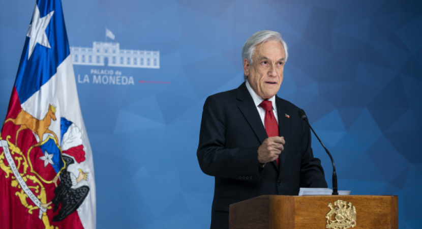 Encuesta Cadem: aprobación al presidente Sebastián Piñera se mantiene en el 11%