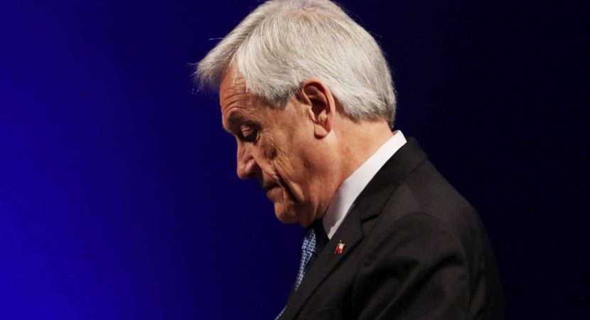 Aprobación de presidente Sebastián Piñera llega al 4,6% según encuesta Pulso Ciudadano