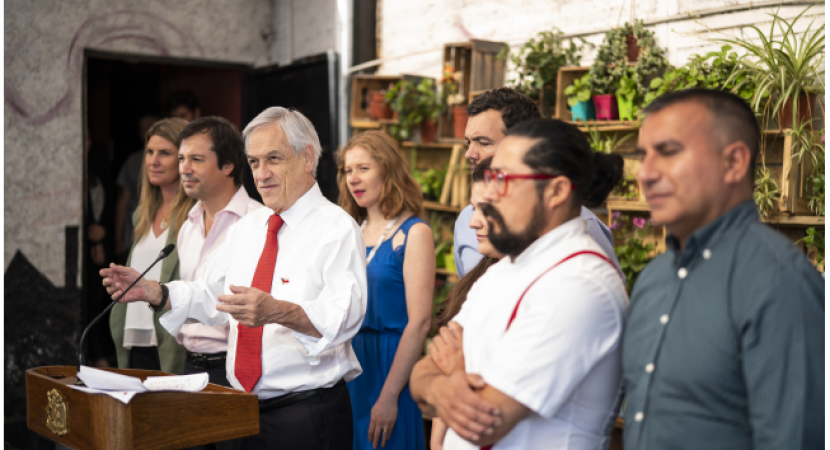 Presidente Sebastián Piñera anuncia bono que beneficiará a más de un millón de hogares más vulnerables