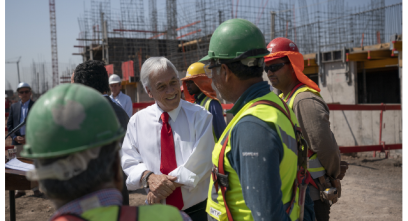 Presidente Sebastián Piñera anuncia inyección de US$ 475 millones en vivienda e infraestructura urbana