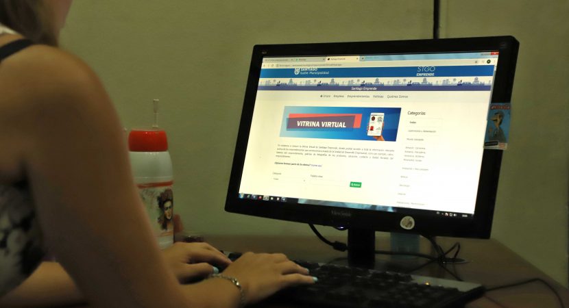 Municipalidad de Santiago activa Vitrina Virtual para Pymes y Emprendedores