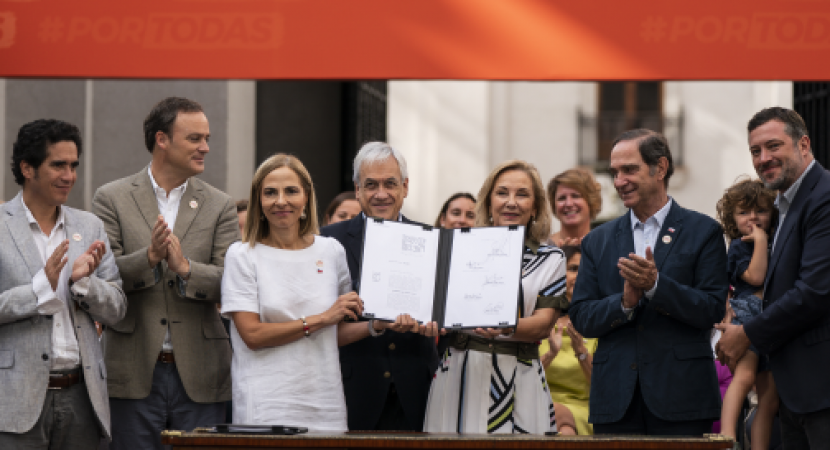 Presidente Sebastián Piñera impulsa dos proyectos de ley contra la violencia hacia la mujer
