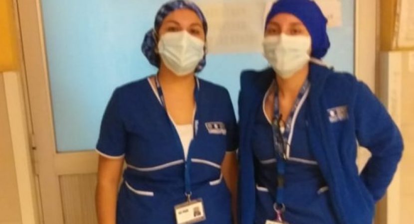 Estudiantes de TNS en Enfermería realizan internado voluntario en el Hospital Barros Luco