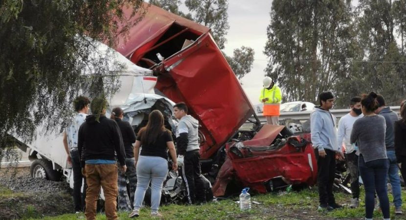 Grave accidente de tránsito en Melipilla deja cinco victimas fatales