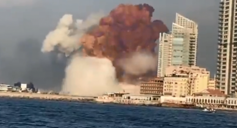Explosión en Beirut deja cientos de heridos y un número no determinado de fallecidos