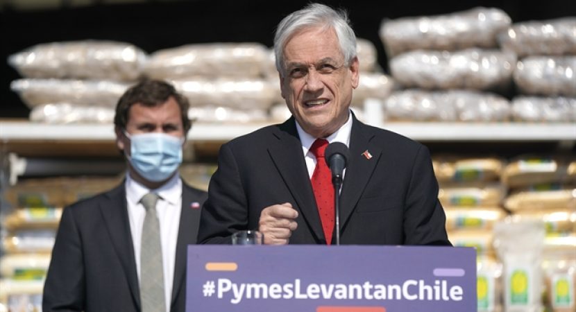 Presidente Sebastián Piñera firma proyecto de ley de insolvencia y reemprendimiento