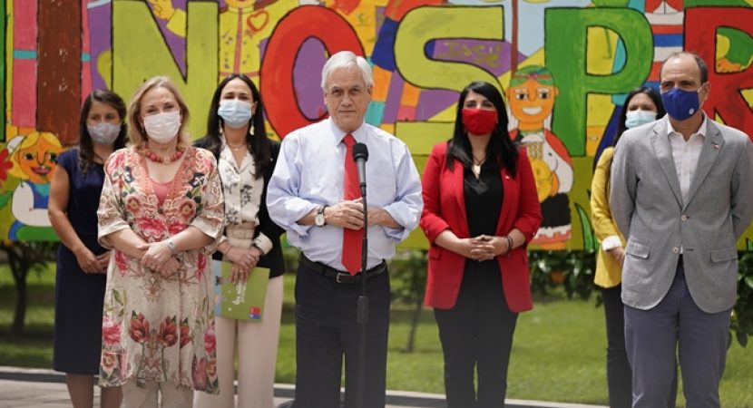 Presidente Sebastián Piñera valora aprobación de ley que pone fin al Sename