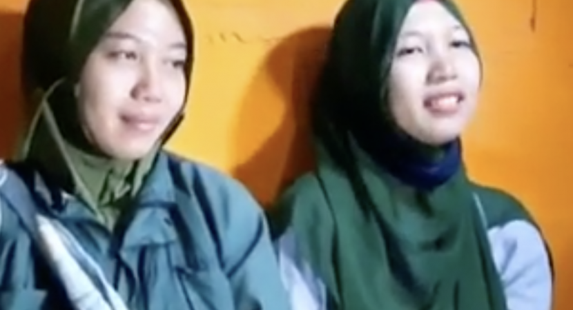 Tras 24 años separadas hermanas indonesias se reencuentran