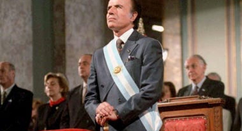 Muere expresidente de Argentina Carlos Menem