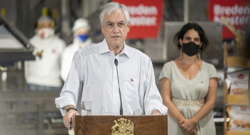 Presidente Sebastián Piñera anuncia nuevos beneficios para crear y proteger el empleo