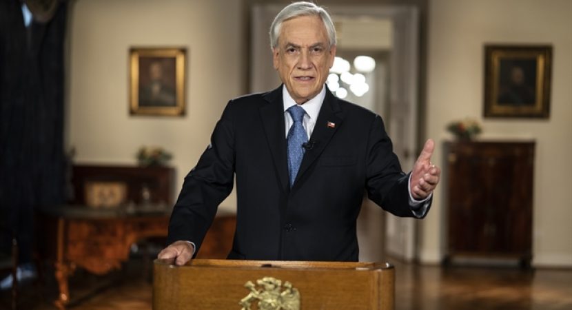 Presidente Sebastián Piñera anuncia mejoras al Sistema de Pensiones