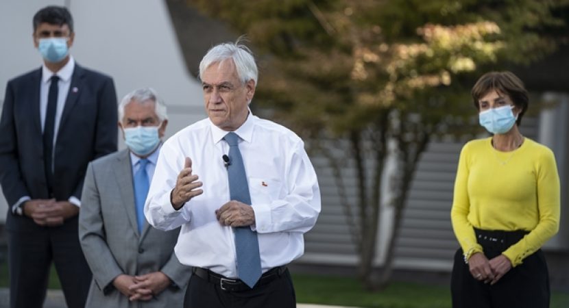 Presidente Piñera anuncia nuevo acuerdo con Cansino-Saval para la obtención de vacunas contra el Covid-19