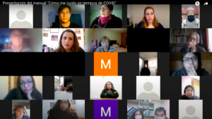 Estudiantes de Enfermería presentan Manual para personas mayores contra el COVID-19