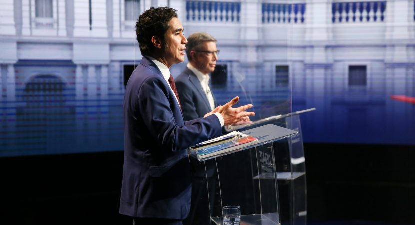Primer debate presidencial con candidatos de Chile Vamos marca diferencias entre candidatos