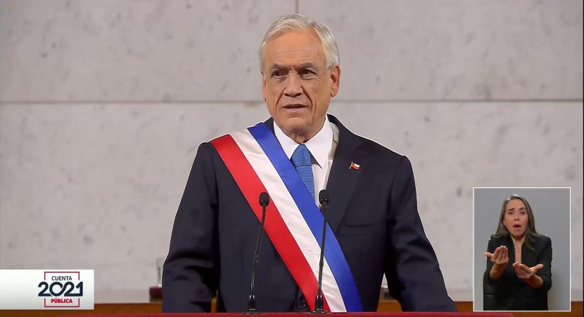 Cuenta Pública: presidente Piñera llama a la unidad y anuncia urgencia a proyecto de matrimonio igualitario