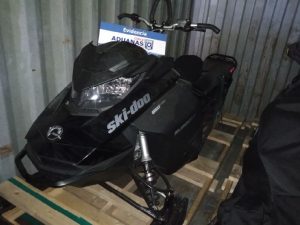 Evitan contrabando de moto de nieve, potenciador de rendimiento físico y productos veterinarios