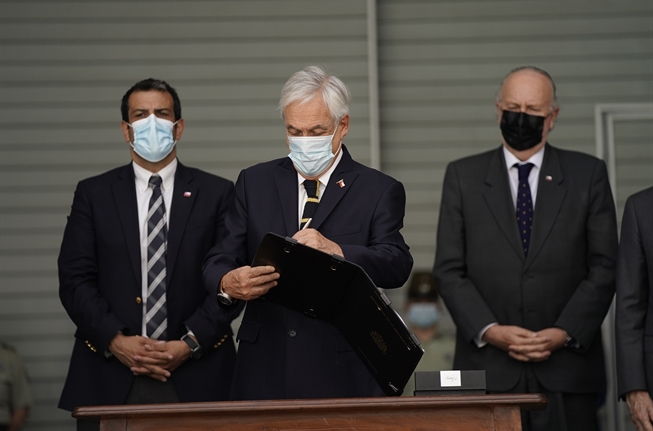 Presidente Piñera promulga la nueva Ley de Control de Armas