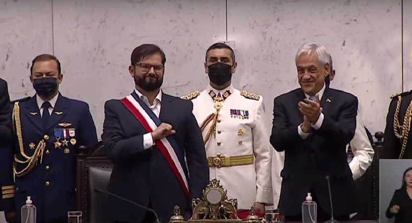 Gabriel Boric asume como el nuevo presidente de Chile