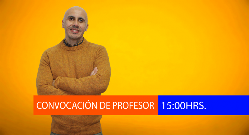 Convocación de Profesor