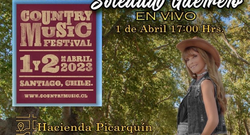 SOLEDAD GUERRERO SE SUMA A LA PARRILLA DEL COUNTRY MUSIC FESTIVAL