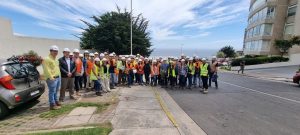 Estudiantes de las Ingenierías en Construcción y Civil en Obras Civiles visitan los socavones de la V Región para estudio