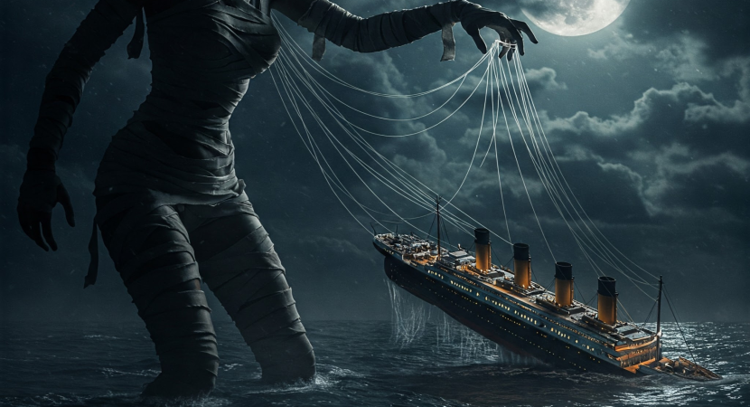 ¿Una momia de la mala suerte hundió el Titanic?