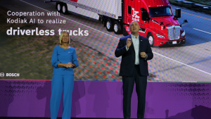 Bosch presenta en el CES de Las Vegas una cabina para autos con IA