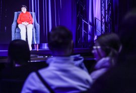 «Parece muy real»: proyecto usa IA con supervivientes del Holocausto