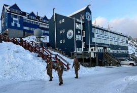 Equipo militar de reconocimiento alemán arriba a Groenlandia