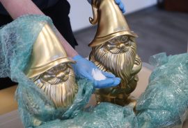 Autoridades alemanas hallan 25 kilos de ketamina en enanitos de jardín