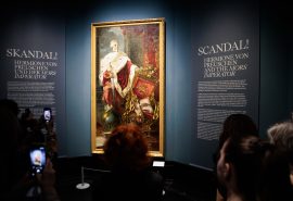 Museo berlinés Alte Nationalgalerie celebra 150 años con polémica pintura