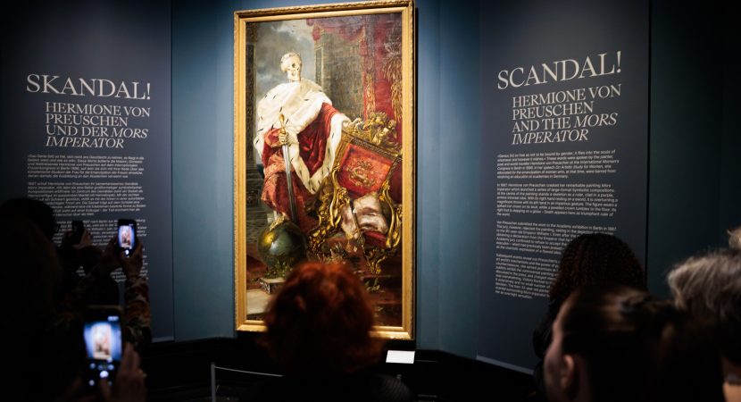 Museo berlinés Alte Nationalgalerie celebra 150 años con polémica pintura