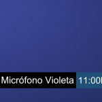 Micrófono Violeta 9/10/2026