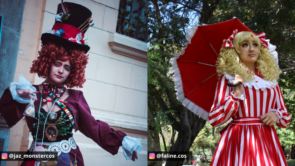Las últimas ganadoras del Concurso de Cosplay, Jaz_Monstercos y Faline.cos